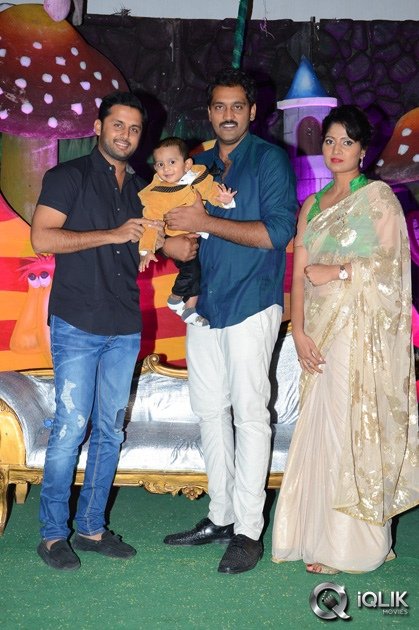 Ajay-Son-Dheeran-1st-Birthday-Celebrations-2014